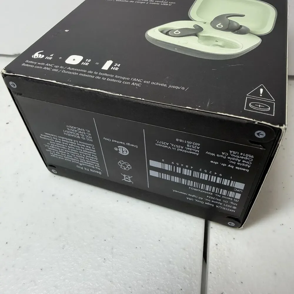Beats by Dr. Dre Fit Pro True Wireless Earbuds - Sage Gray - Picture 3 of 3